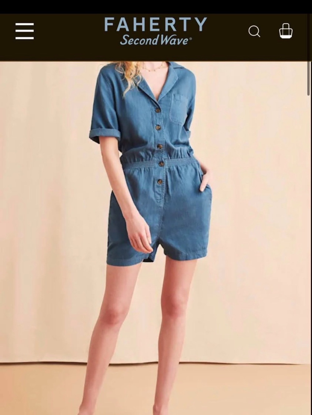 Faherty Romper
